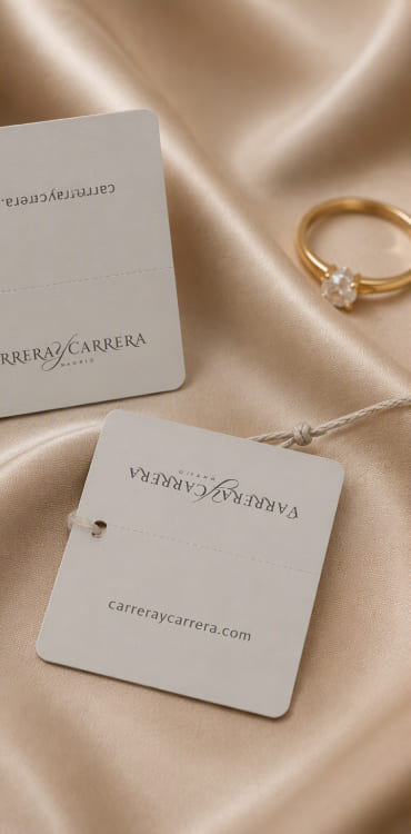 Carrera y Carrera brand identity, mobile gallery