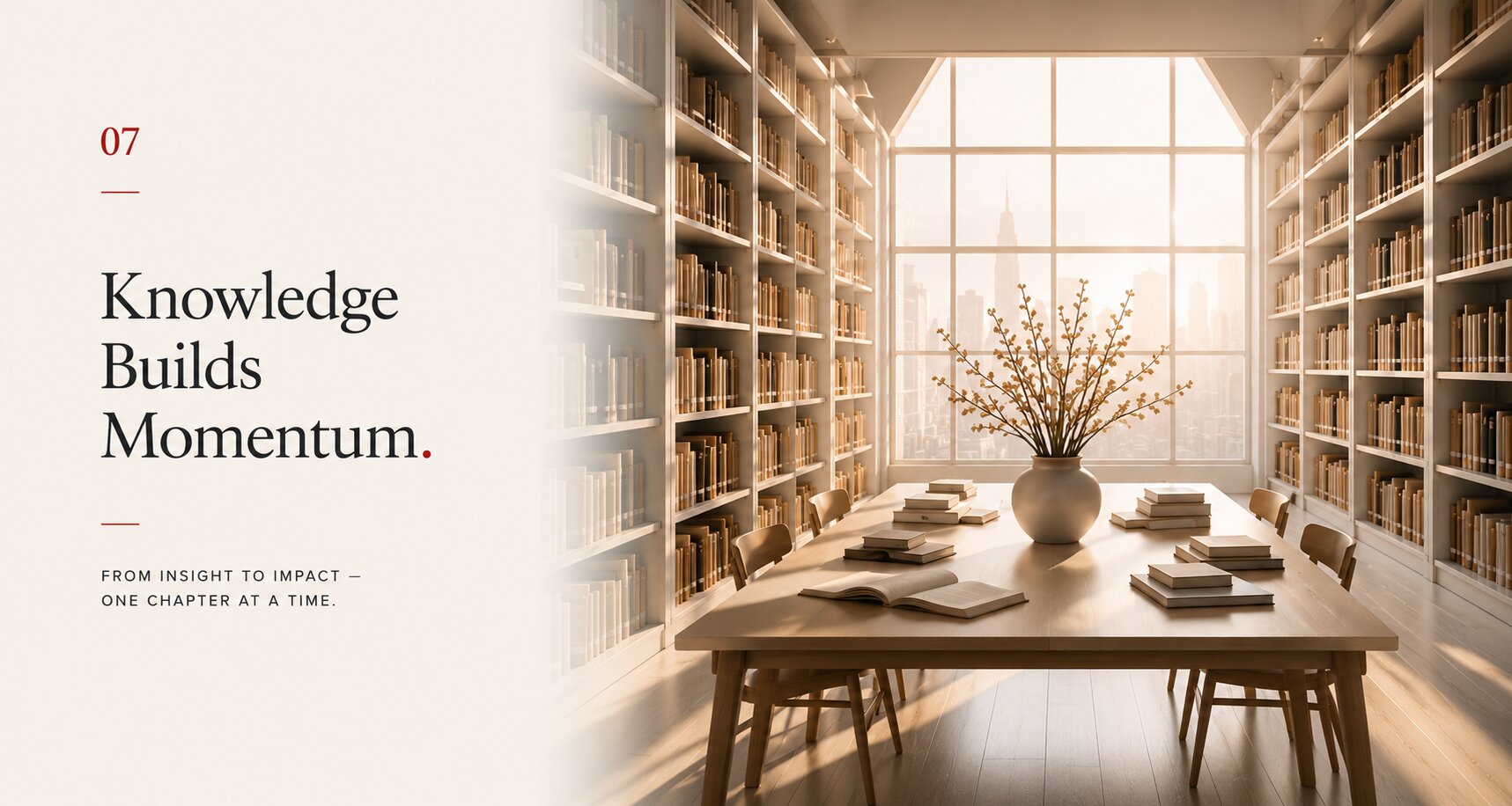 Knowledge builds continuity