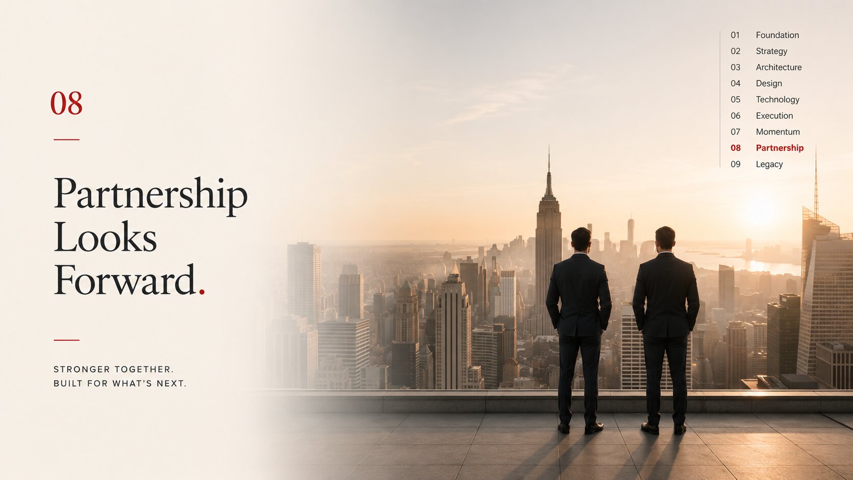 Real partnership