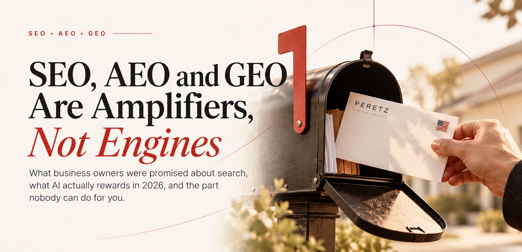 SEO, AEO and GEO Are Amplifiers, Not Engines