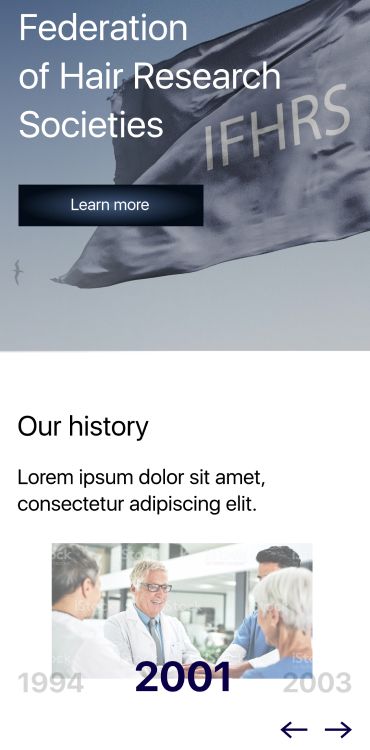 IFHRS mobile: our history timeline