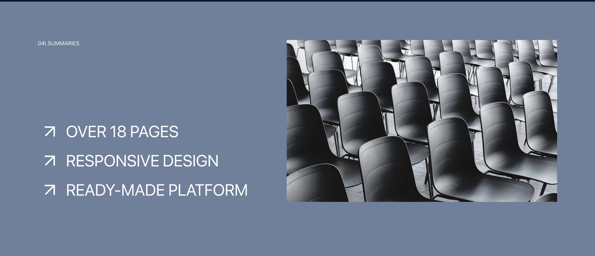 IFHRS website in numbers: over 18 pages, responsive design, ready-made platform